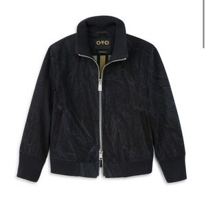 On this day denim bomber jacket